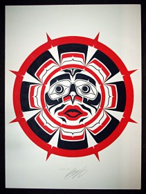Native Northwest Artist Carl Stromquist Summers Sun original painting