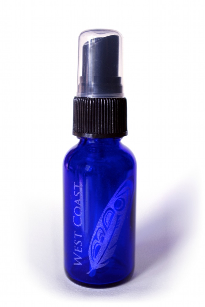 Westcoast mist in Native Feather misting bottle